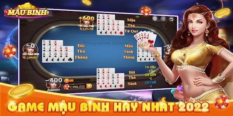 Đặc điểm thú vị của game bài mậu binh đổi thưởng