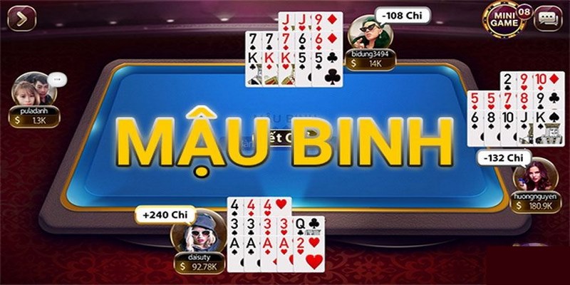 Khái quát về game bài mậu binh