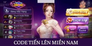 Cách nhận giftcode tiến lên miền nam Facebook