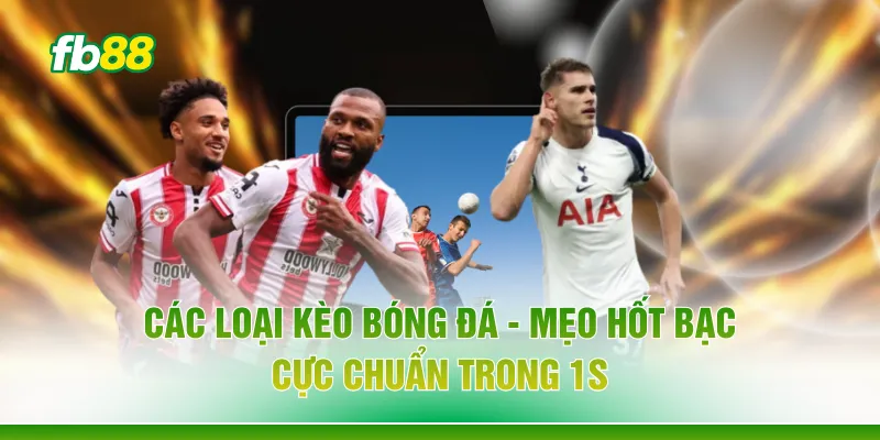 Các Loại Kèo Bóng Đá - Mẹo Hốt Bạc Cực Chuẩn Trong 1s