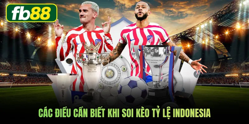 Các điều cần biết khi soi kèo tỷ lệ Indonesia