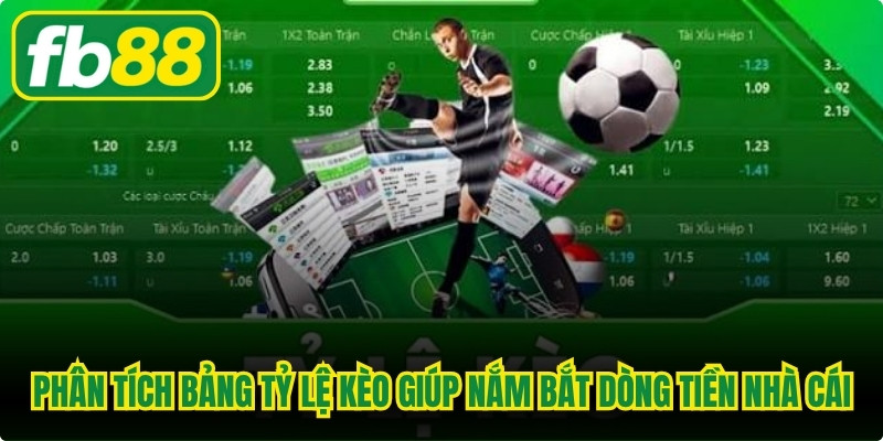 Phân tích bảng tỷ lệ kèo giúp người chơi nắm bắt dòng tiền nhà cái