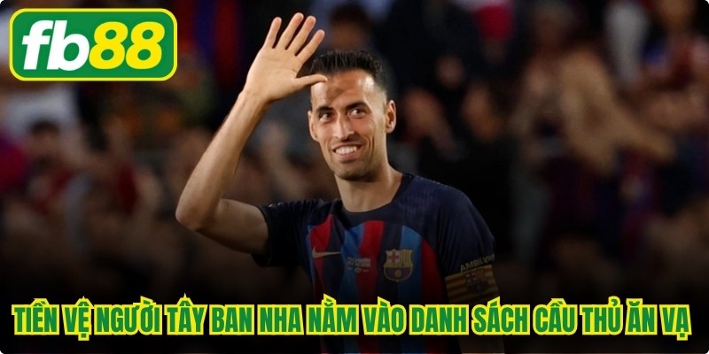 Tiền vệ người Tây Ban Nha nằm vào danh sách cầu thủ ăn vạ nhất thế giới 