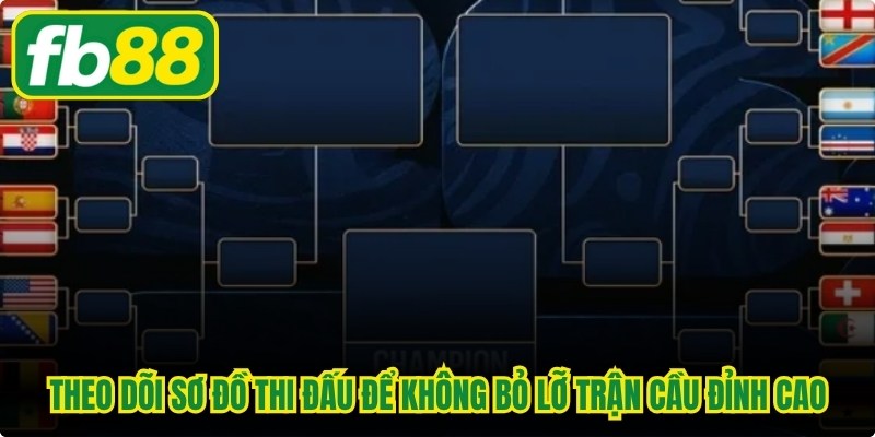Theo dõi sơ đồ thi đấu World Cup 2026 để không bỏ lỡ các trận cầu đỉnh cao